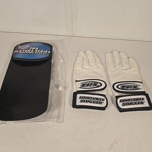 Louisville Slugger Pair Of Youth‎ S TPX Player Series Batting Gloves Black/White
